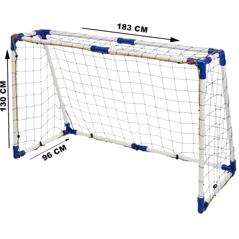Ворота игровые DFC 2 в 1 6ft пластик GOAL183T