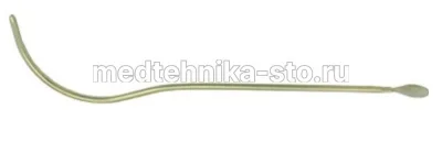 Буж уретральный металлический изогнутый