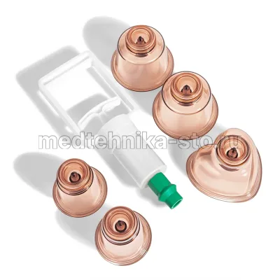 Набор вакуумных банок для тела ГУАША Стоун (GUA SHA Stone)
