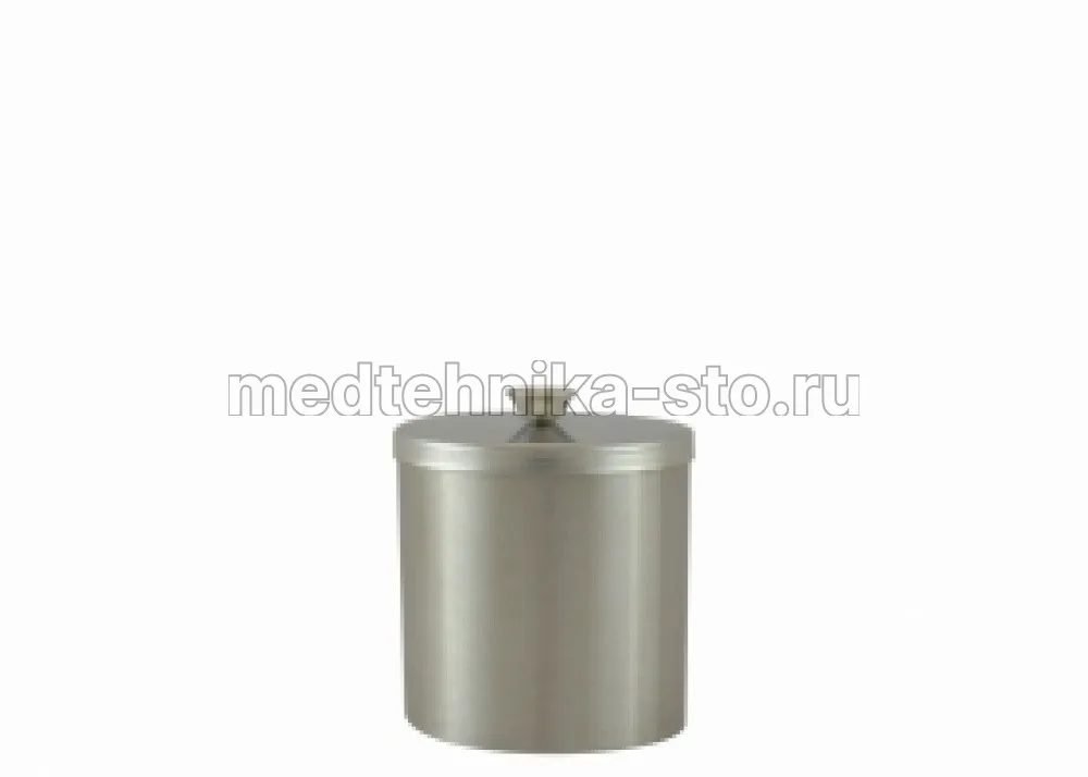 Стакан медицинский 76х60 без основания с крышкой