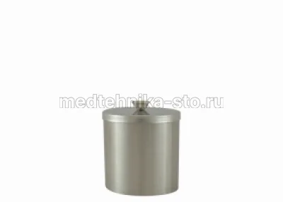 Стакан медицинский 76х60 без основания с крышкой