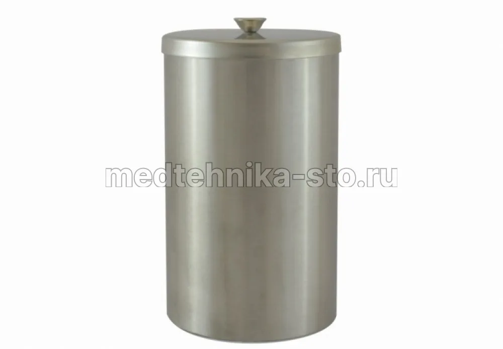 Стакан медицинский 100х175 без основания с крышкой