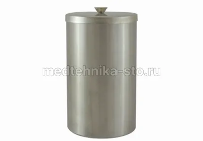 Стакан медицинский 100х175 без основания с крышкой