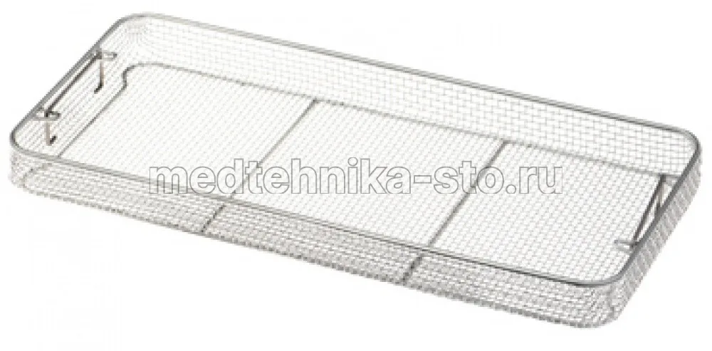 Корзина сетчатая с ручками 540х250х50 мм
