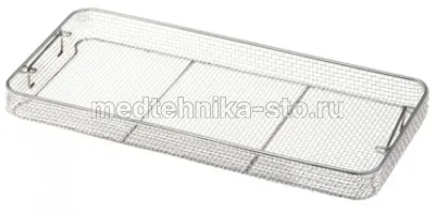 Корзина сетчатая с ручками 540х250х50 мм