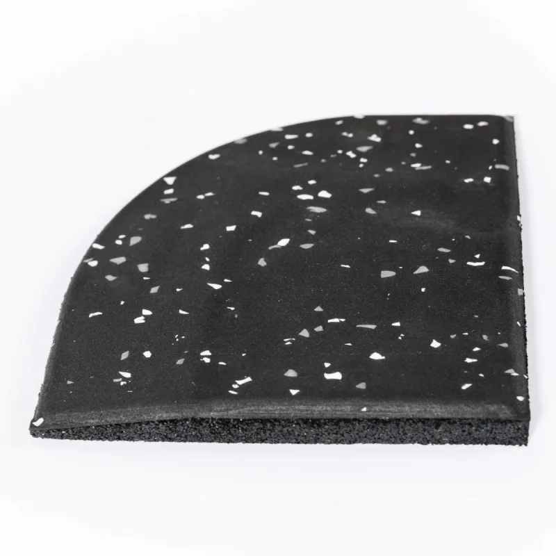 Бордюр резиновый угловой (Sport Рlit Premium) 150x150x15 мм PROFI-FIT