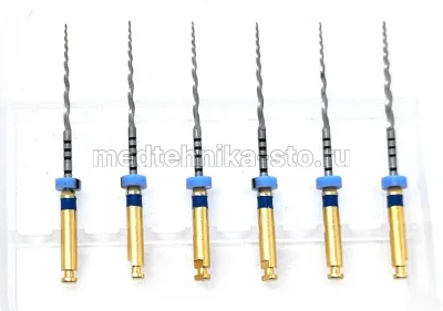 Протейперы Ultratapers машинные  NiTi 25 мм F3 Супер файлы, 6 шт