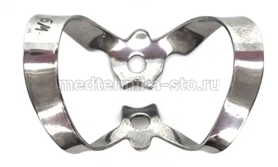 Кламп (кламмер) №W9 для передних зубов бабочка