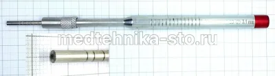 Остеотом прямой вогнутый 3,1 мм