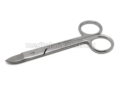 Ножницы для коронок вертикально-изогнутые, 125 мм Surgicon