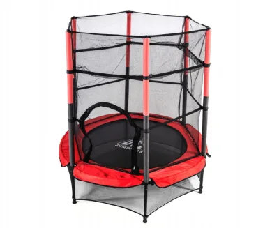 Батут DFC JUMP KIDS 55" красно-серый
