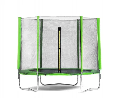 Батут DFC Trampoline Fitness 12ft (366см) Зеленый
