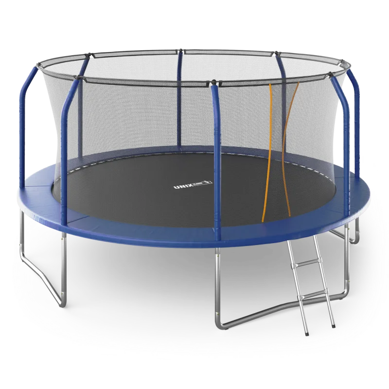 Батут UNIX Line SUPREME BASIC 14 ft (blue)