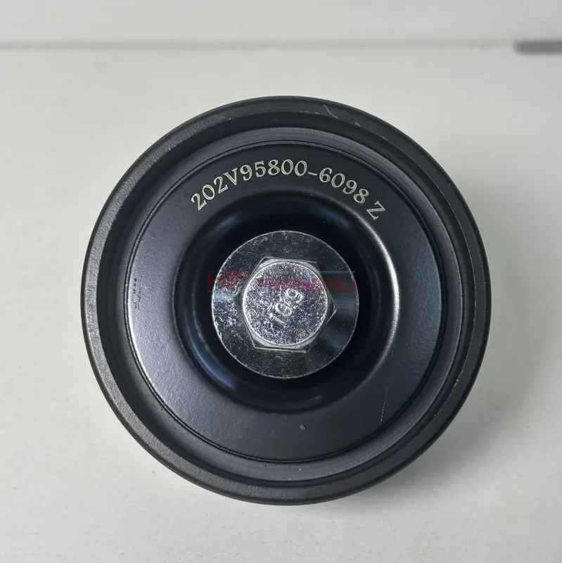 Ролик обводной приводного ремня SITRAK C7H,T5G MC07,MC11,MC13 (гладкий) 202V958006098