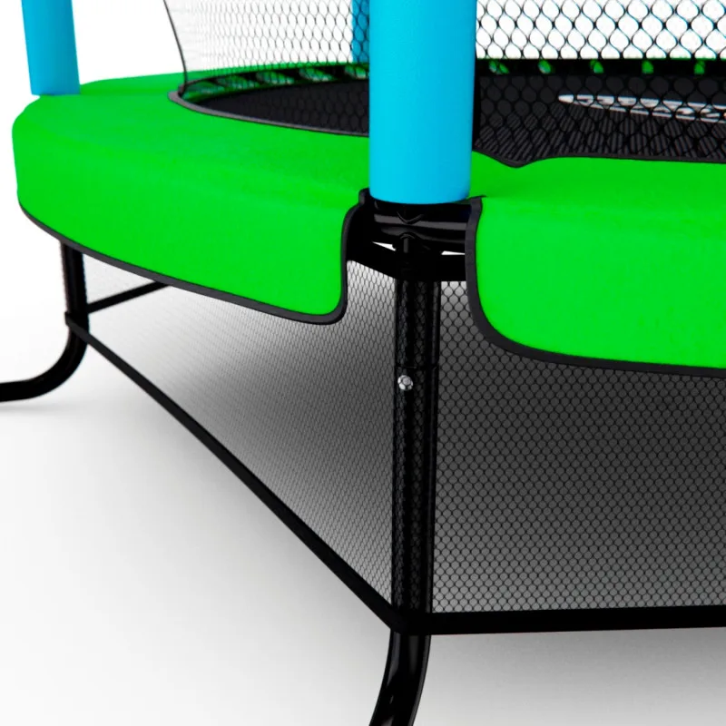 Батут DFC SMRKIDS 55 дюймов с сеткой GREEN