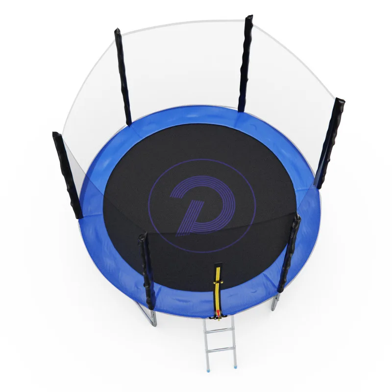 Батут DFC PELPO 8 футов с сеткой BLUE