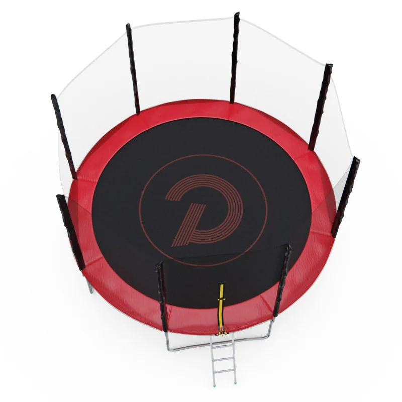 Батут DFC PELPO 12 футов с сеткой RED