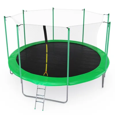 Батут 14FT green с внутренней защитной сеткой