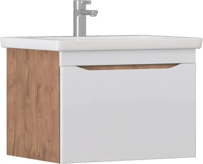 Тумба под раковину без столешницы Vigo Грани 70 1 ящик, дуб золотой