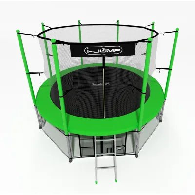 Батут i-Jump Classic 8ft green