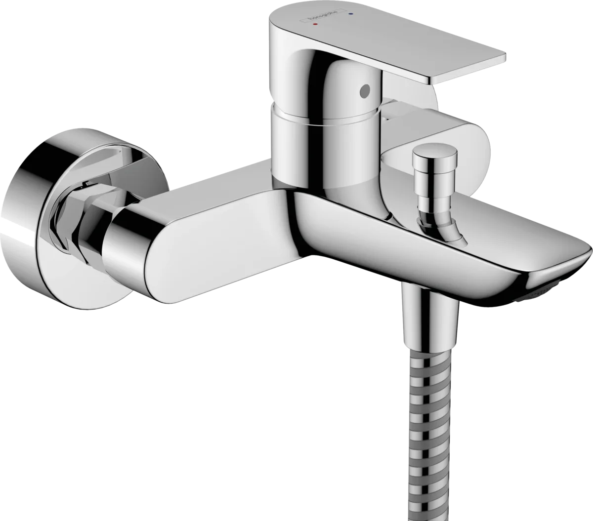 Смеситель для ванны с душем Hansgrohe Rebris E 72450000 хром, латунь, современный