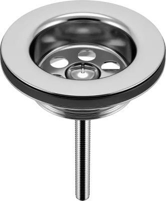 Выпуск для раковины Wellsee Drainage System 182145000 без перелива, хром