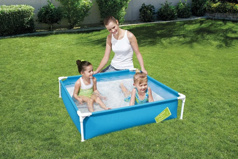 Каркасный бассейн Bestway My First Pool 122х122х30,5см, 365л, от 2 лет