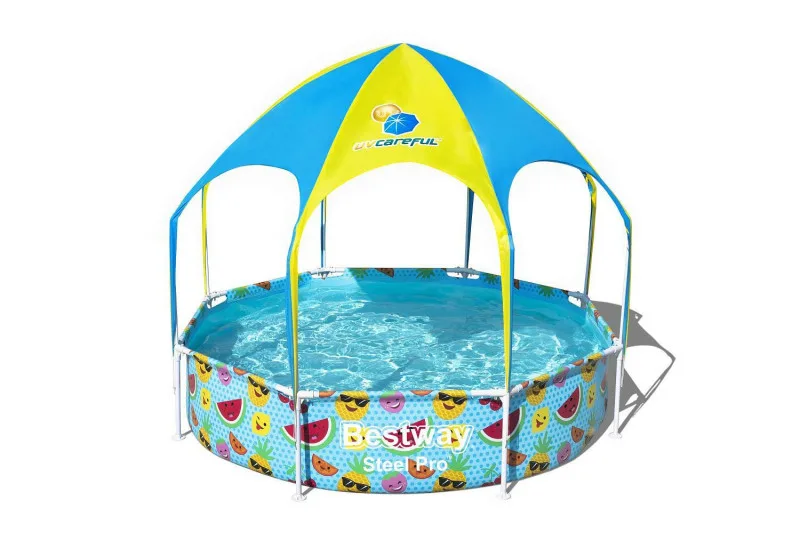 Каркасный бассейн Bestway My First Pool 244х51см с навесом, 1688л