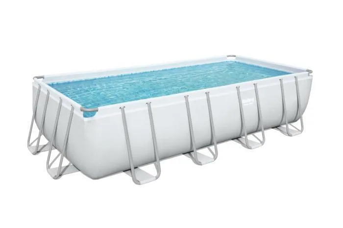 Каркасный бассейн Bestway Power Steel 549х274х122см, 14812л, песч.фил.-нас. 5678/ч, лестн., тент, попл.-доз.