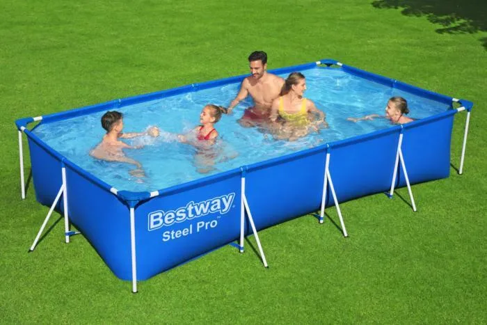Каркасный бассейн Bestway Steel Pro 400х211х81см, 5700л, фил.-насос 1249л/ч