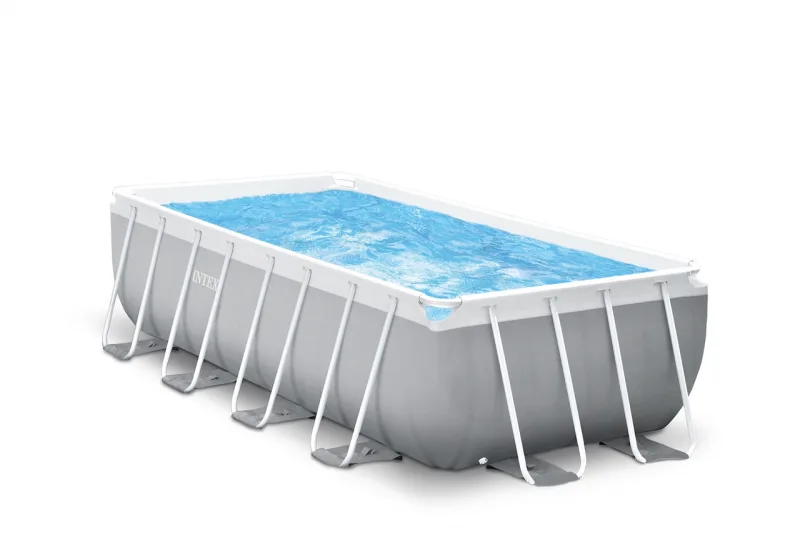 Каркасный бассейн Intex Prism Frame 400х200х100см, 6836л, фил.-насос 2006л\ч, лестница (26776)