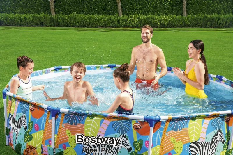 Каркасный бассейн Bestway Steel Pro 305х66см, 4062л