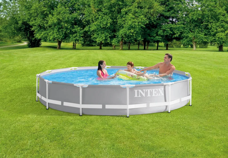 Каркасный бассейн Intex Prism Frame 366x76см, 6503л, фил.-насос 2006л/ч