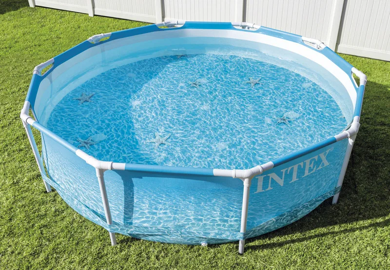 Каркасный бассейн Intex Metal Frame 305х76см "Beachside", 4485л (28206 )