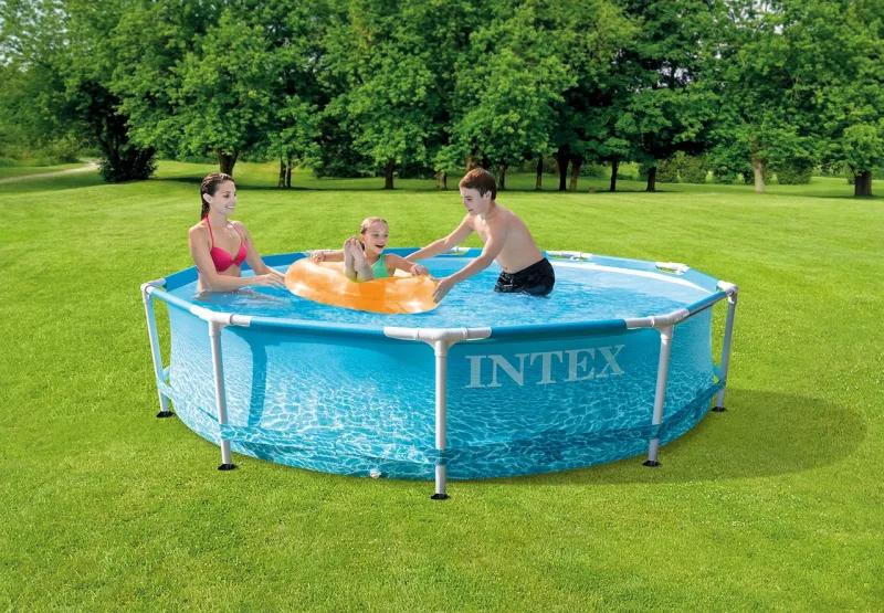 Каркасный бассейн Intex Metal Frame 305х76см "Beachside", 4485л (28206 )