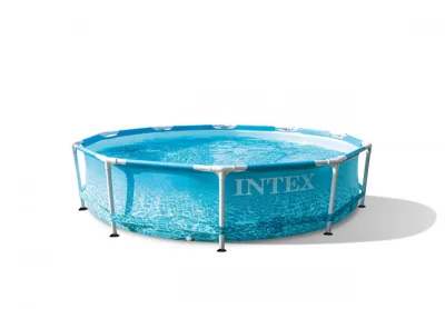 Каркасный бассейн Intex Metal Frame 305х76см "Beachside", 4485л, фил-насос 2006 л/ч