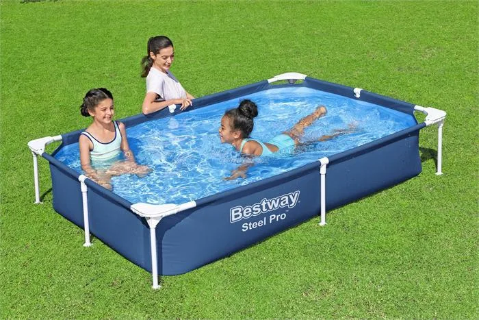 Каркасный бассейн Bestway Steel Pro 221х150х43см, 1200л (56401 BW)