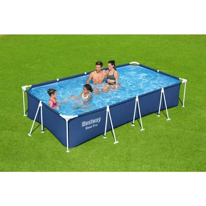 Каркасный бассейн Bestway Steel Pro 400х211х81см, 5700л (56405 BW)