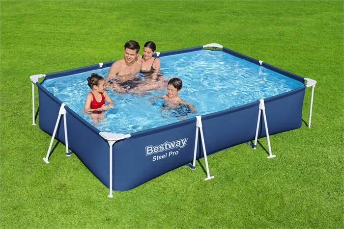 Каркасный бассейн Bestway Steel Pro 300х201х66см, 3300л, фил.-насос 1249л/ч (56411 BW)