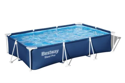 Каркасный бассейн Bestway Steel Pro 300х201х66см, 3300л, фил.-насос 1249л/ч (56411 BW)