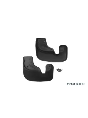 Брызговики передние RENAULT Sandero Stepway, 2010-2014 2 шт. (optimum) в коробке / Рено Сандеро