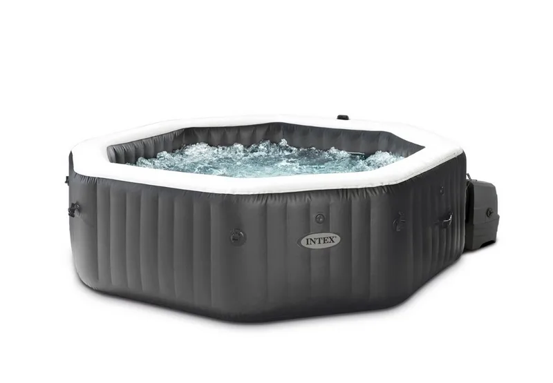 СПА-бассейн Intex 150/201х71см "Jet and Bubble Deluxe" 795л, восьмигранный, гидро-аэромассаж, хлорогенератор