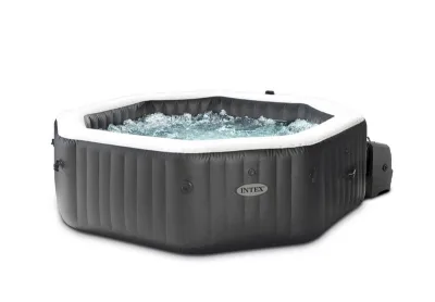 СПА-бассейн Intex 150/201х71см "Jet and Bubble Deluxe" 795л, восьмигранный, гидро-аэромассаж, хлорогенератор