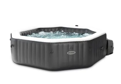 СПА-бассейн Intex 168/218х71см "Jet and Bubble Deluxe" 1098л, восьмигранный, гидро-аэромассаж, хлорогенератор