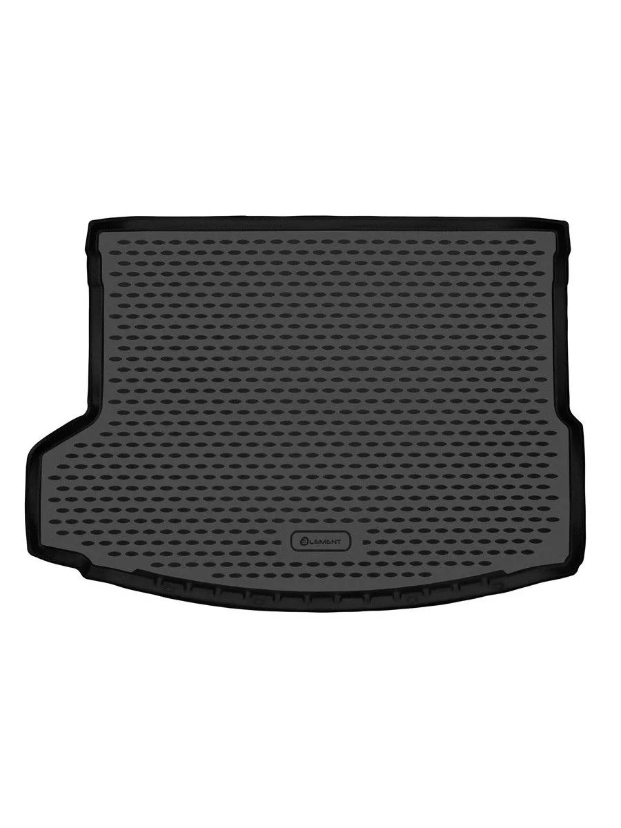 Коврик в багажник для GEELY Atlas Pro (I (NL-3)) 2021-/Belgee X70 2024- кросс, 1шт. (полиуретан) / Джили Атлас про
