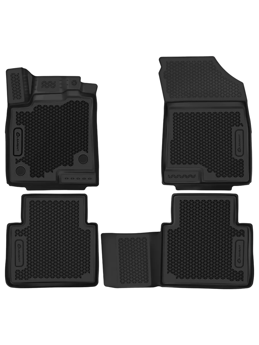 Коврики 3D EVA (ЭВА) в салон для HAVAL Jolion 4WD 2021 - 4шт. (полиуретан) / Хавал Джолион
