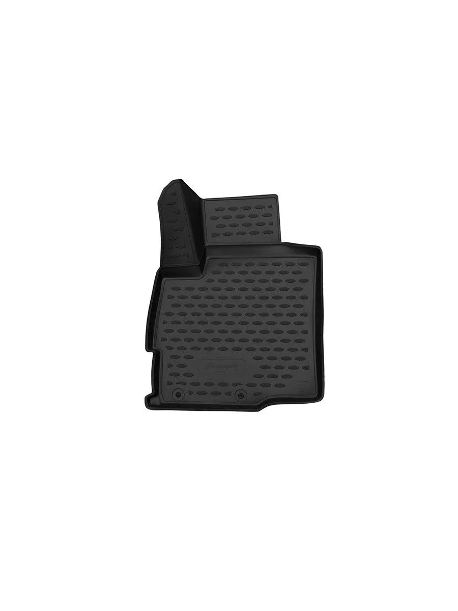 Коврик 3D в салон для MITSUBISHI Outlander, 2012-2015, 2015-, 2 WD, передний левый, 1 шт. (полиуретан) / Митсубиси Аутлендер