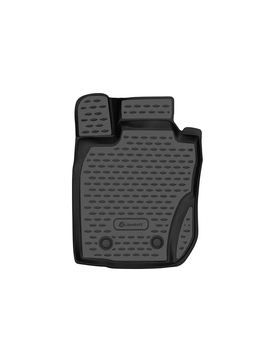 Коврик 3D в салон для NISSAN Terrano, 2014-2016, 4WD, Передний левый, 1шт. (полиуретан) / Ниссан Террано