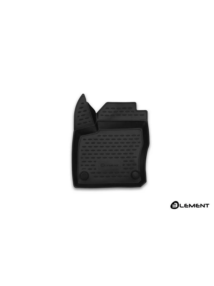 Коврик 3D в салон FORD Focus 3, 2015-, передний левый, 1 шт. (полиуретан) / Форд Фокус