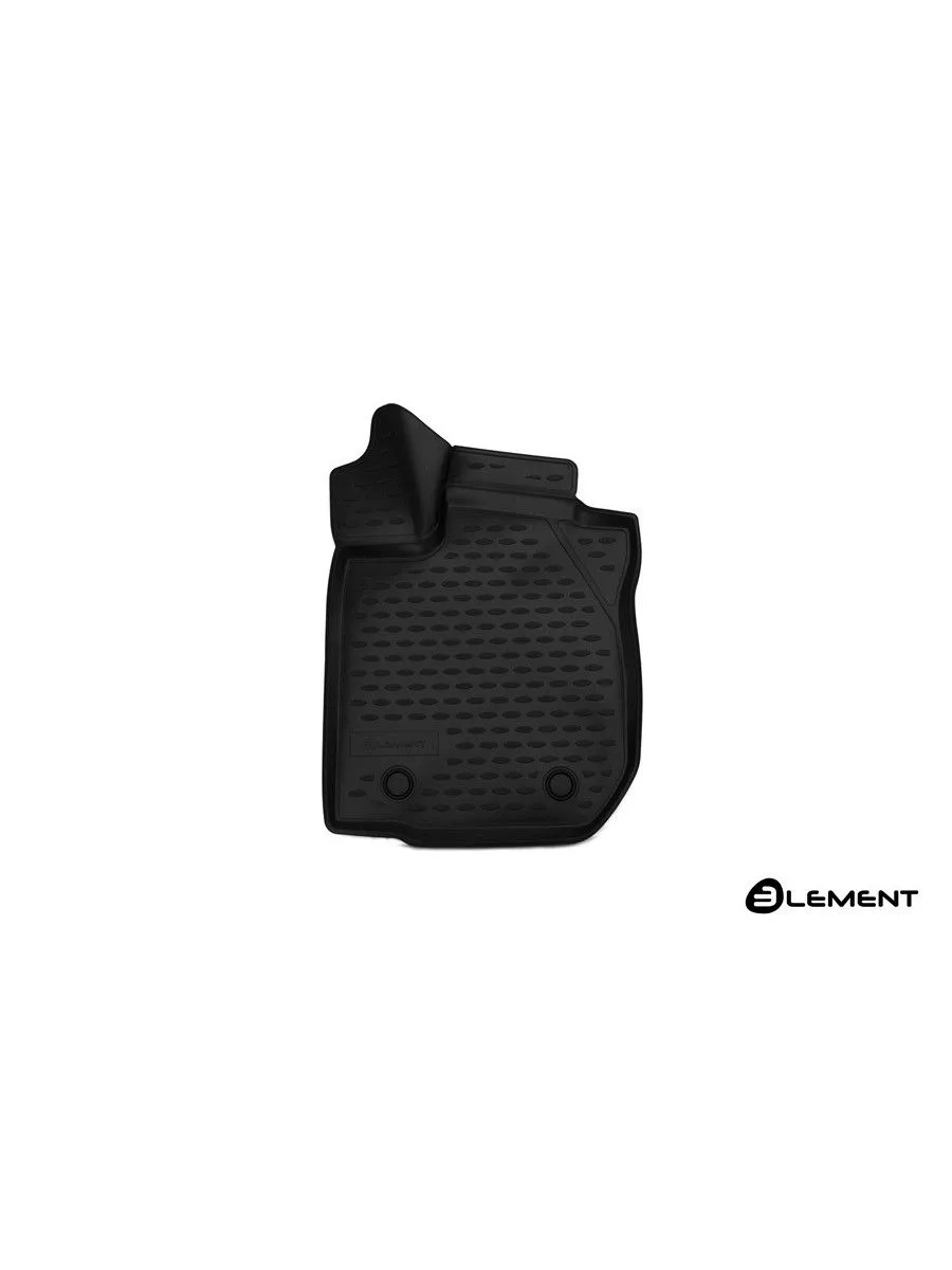 Коврик 3D в салон RENAULT Sandero/Sandero Stepway, 2014-, передний левый, 1 шт. (полиуретан) / Рено Сандеро